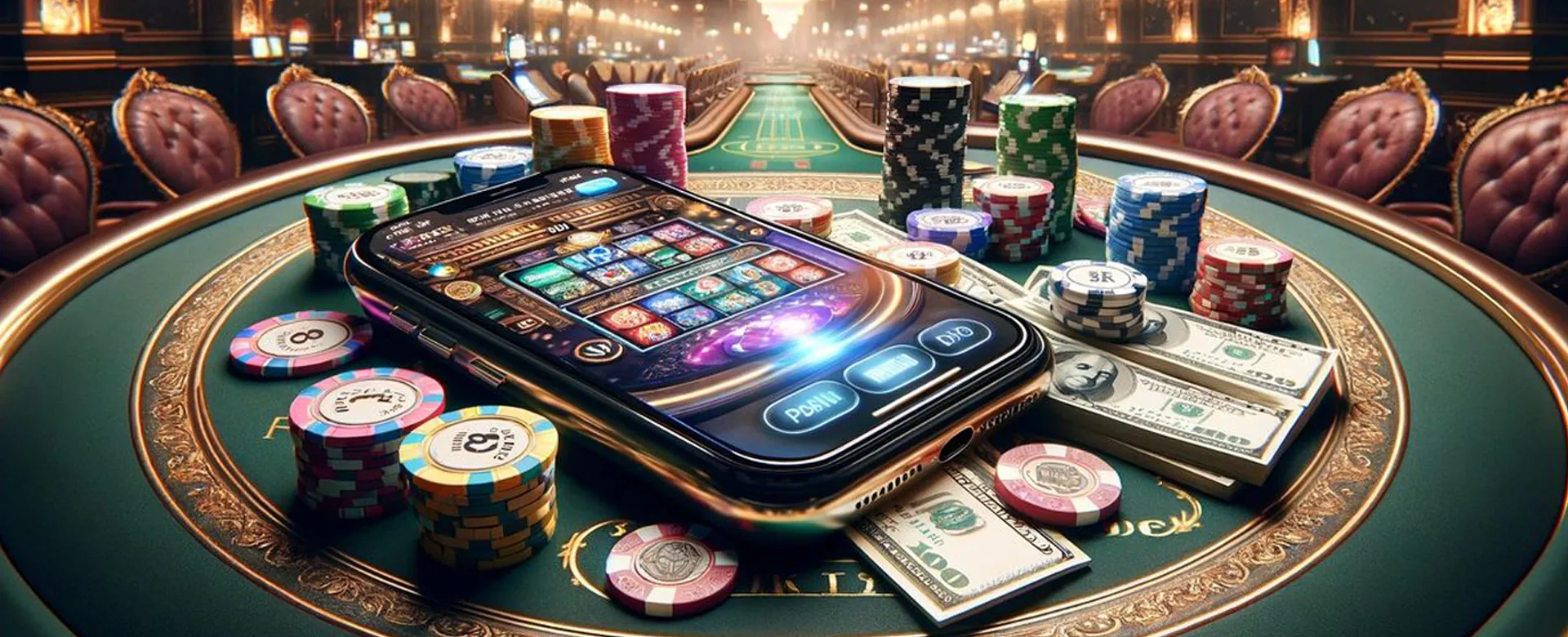 Vibrant online casino background for 774pub com philippines
